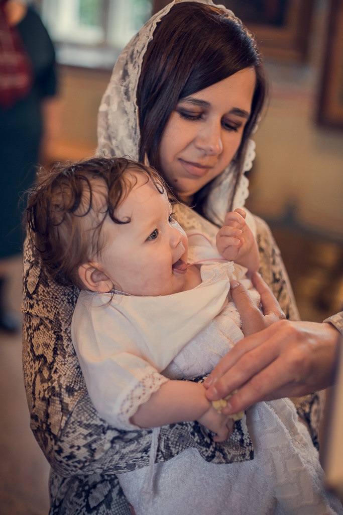 Крещение Евы. Семейный фотограф Николаева Ольга