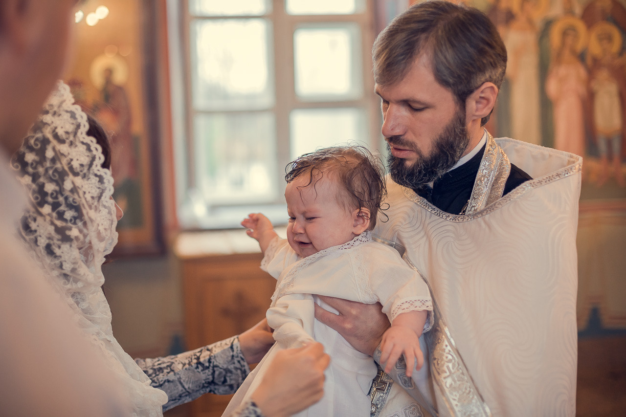Крещение Евы. Семейный фотограф Николаева Ольга