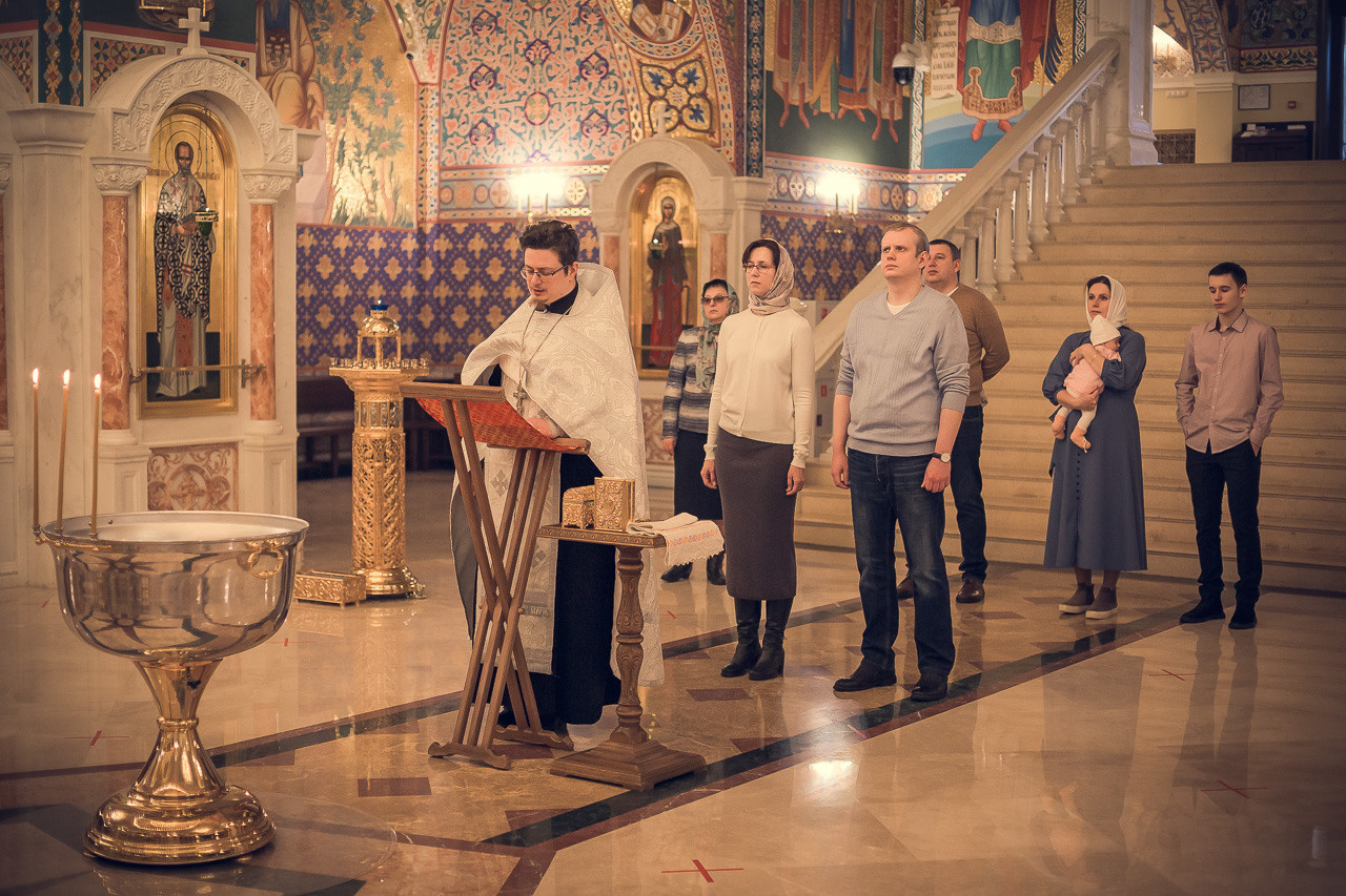 Крещение Вероники. Семейный фотограф Николаева Ольга