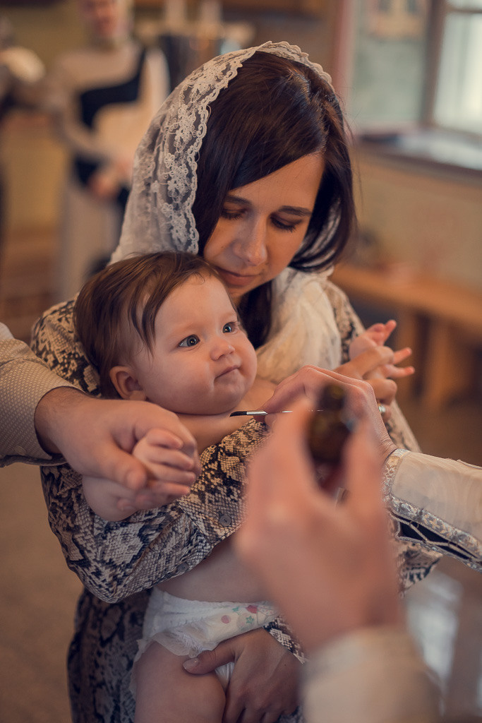 Крещение Евы. Семейный фотограф Николаева Ольга