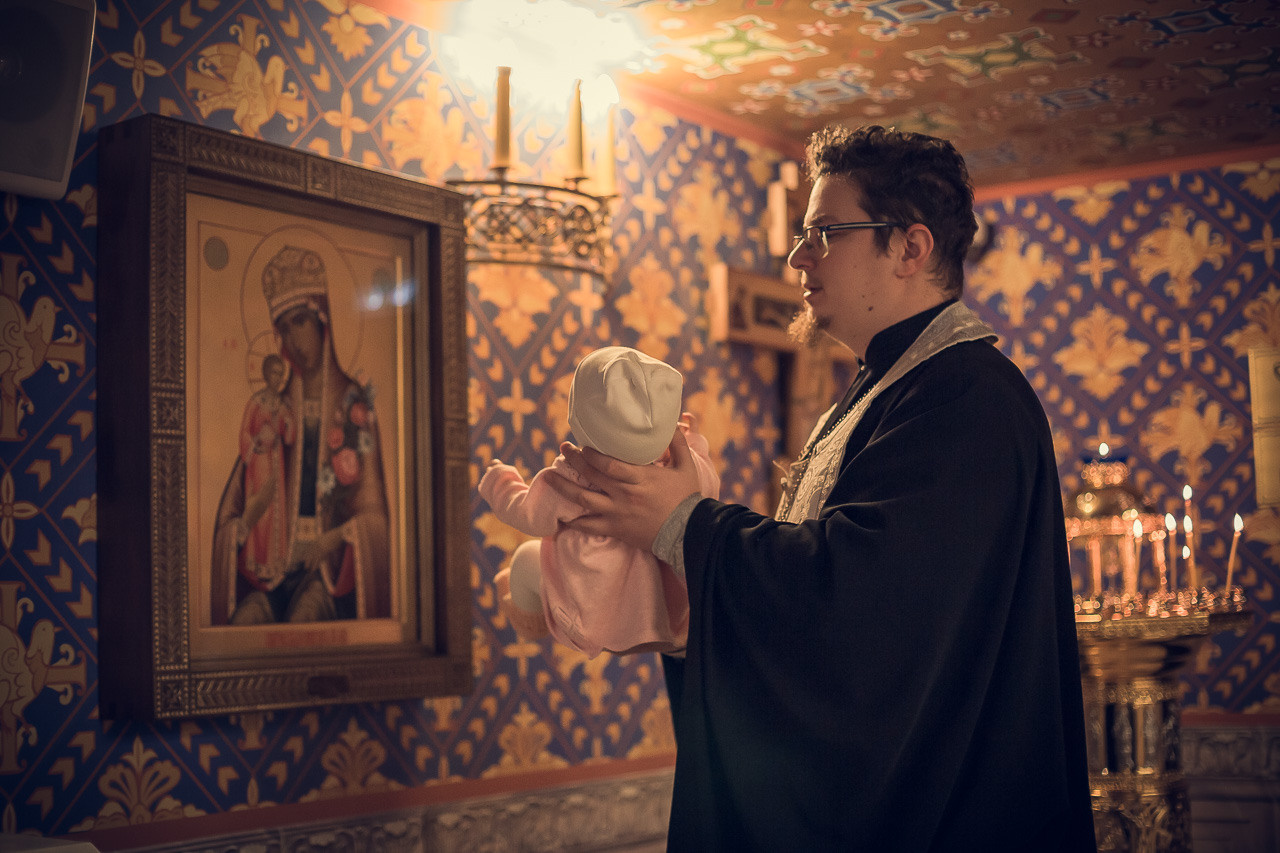 Крещение Вероники. Семейный фотограф Николаева Ольга