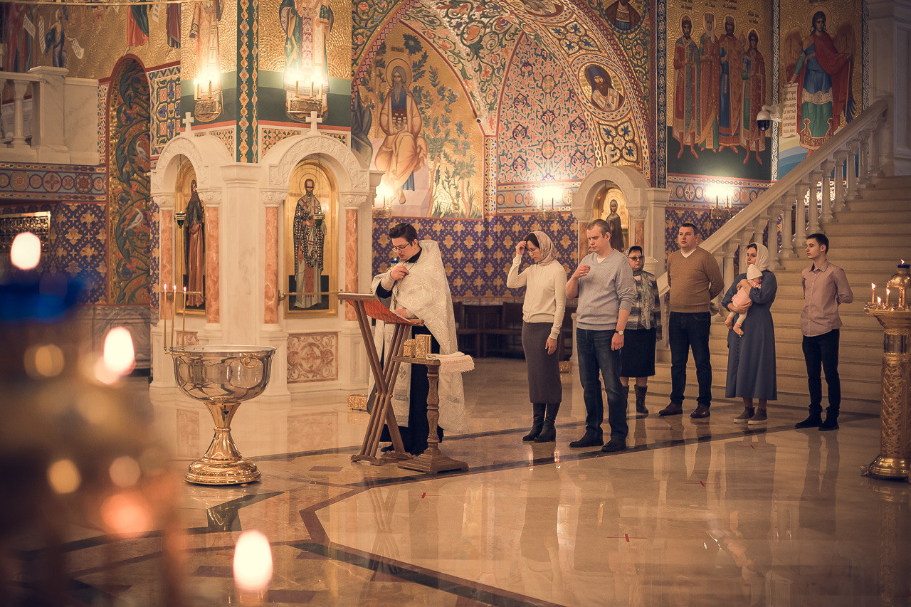 Крещение Вероники. Семейный фотограф Николаева Ольга