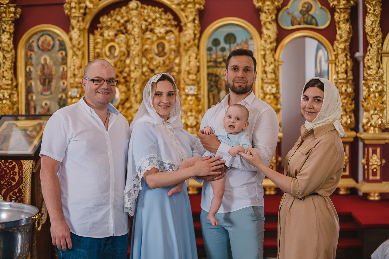 Крещение Дмитрия. Семейный фотограф Николаева Ольга