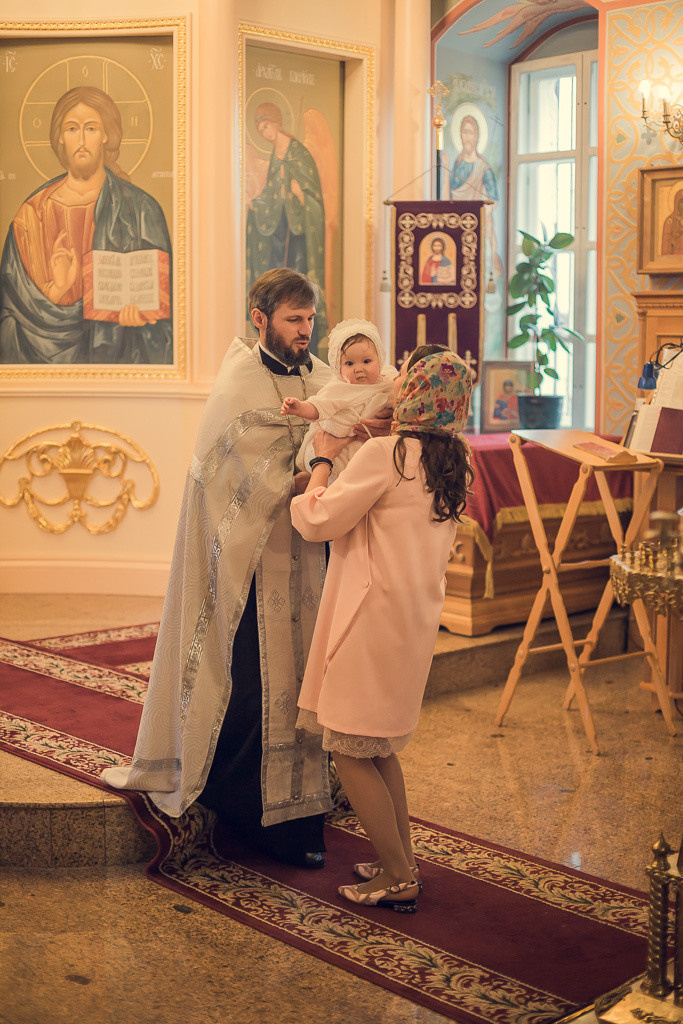 Крещение Евы. Семейный фотограф Николаева Ольга