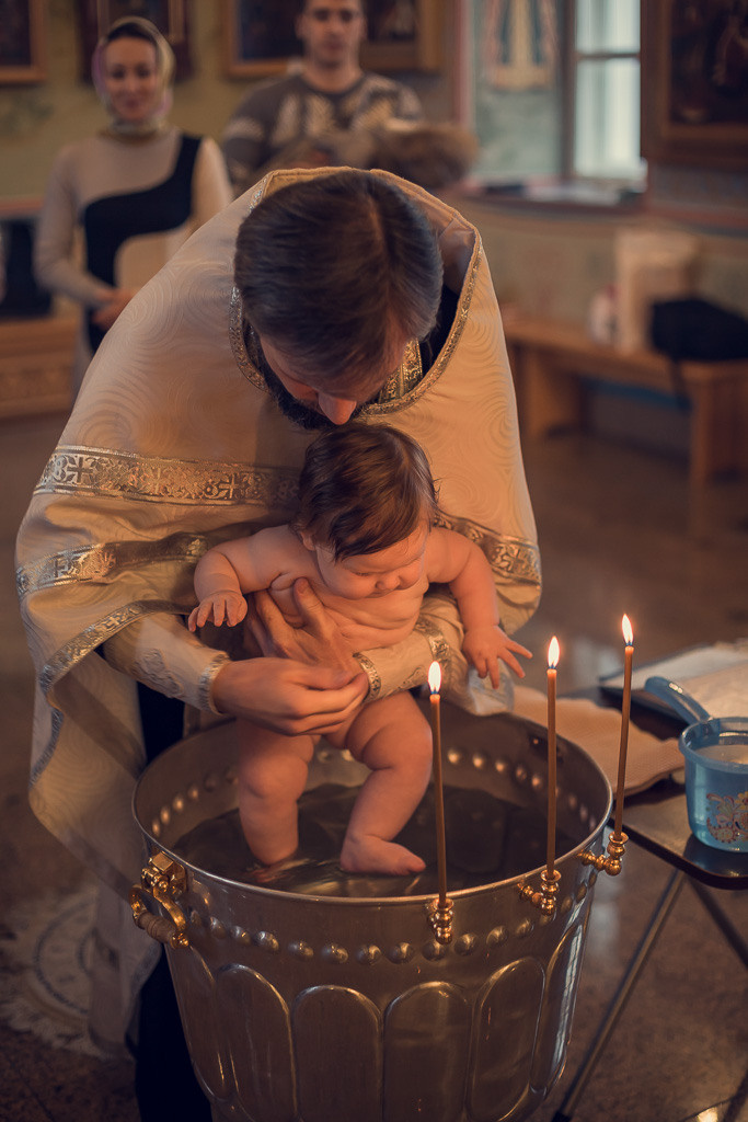 Крещение Евы. Семейный фотограф Николаева Ольга
