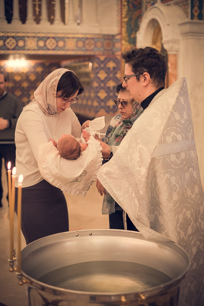 Крещение Вероники. Семейный фотограф Николаева Ольга