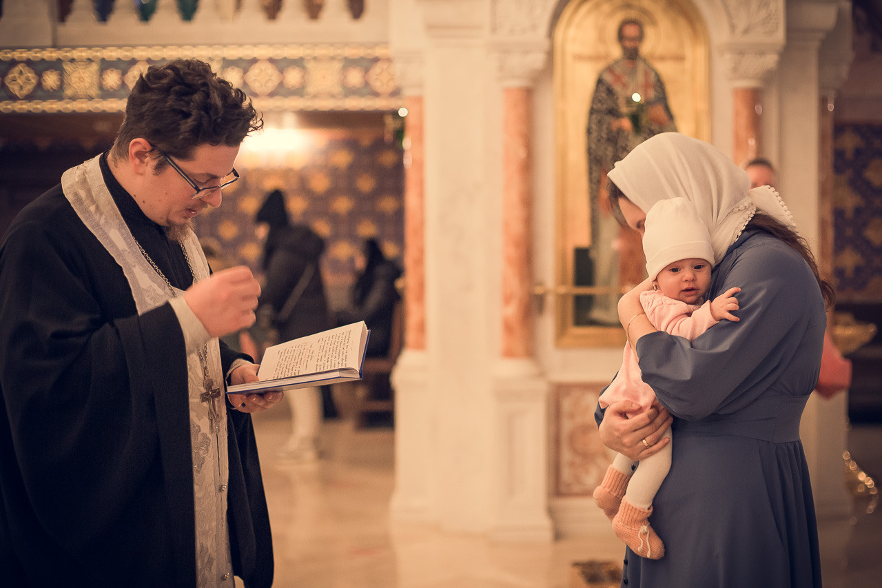 Крещение Вероники. Семейный фотограф Николаева Ольга