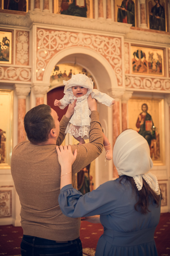 Крещение Вероники. Семейный фотограф Николаева Ольга