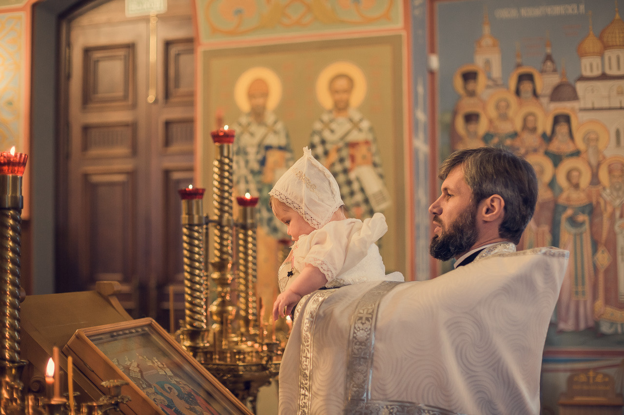 Крещение Евы. Семейный фотограф Николаева Ольга