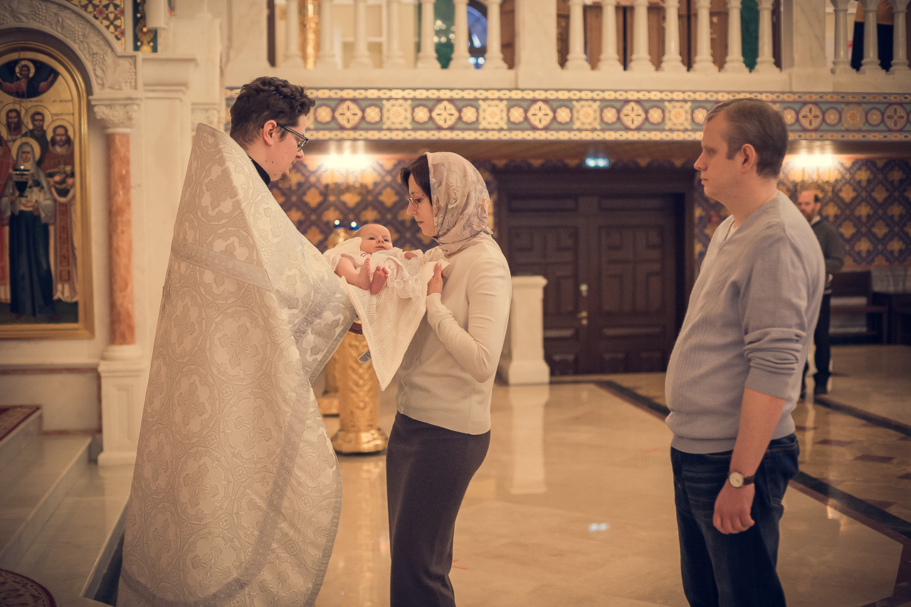 Крещение Вероники. Семейный фотограф Николаева Ольга