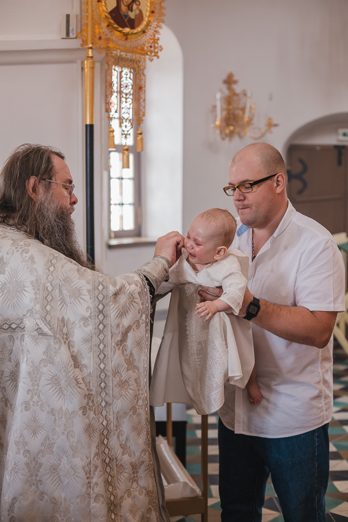 Крещение Дмитрия. Семейный фотограф Николаева Ольга