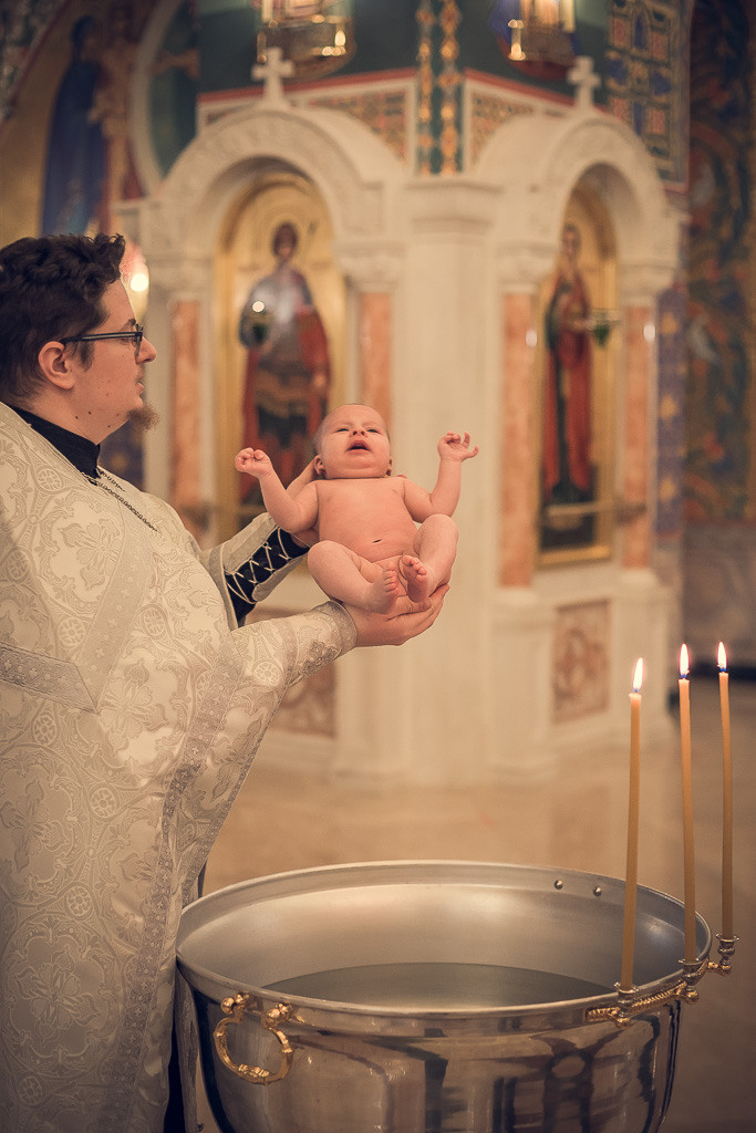 Крещение Вероники. Семейный фотограф Николаева Ольга