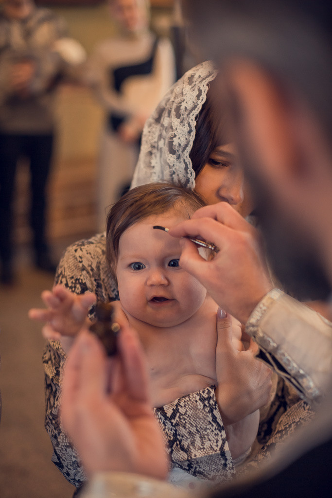 Крещение Евы. Семейный фотограф Николаева Ольга