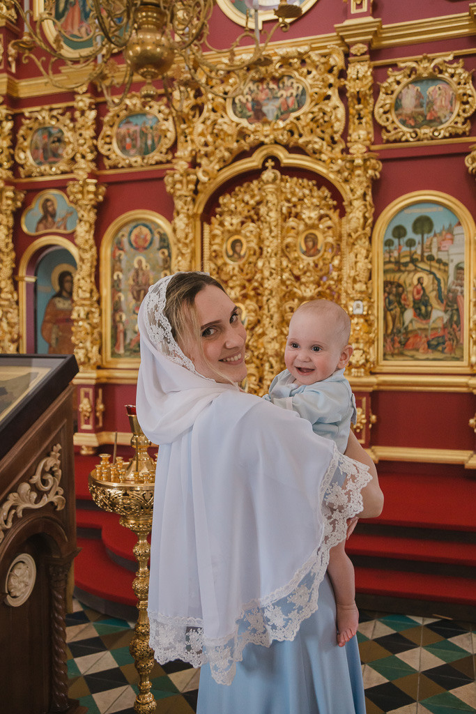 Крещение Дмитрия. Семейный фотограф Николаева Ольга