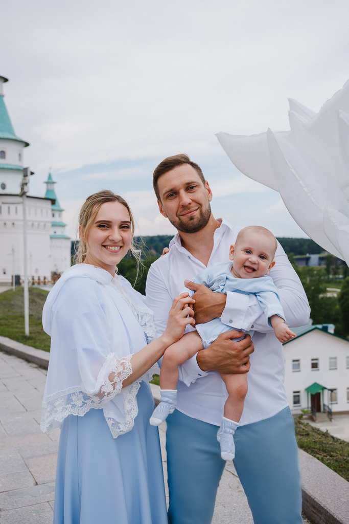 Крещение Дмитрия. Семейный фотограф Николаева Ольга
