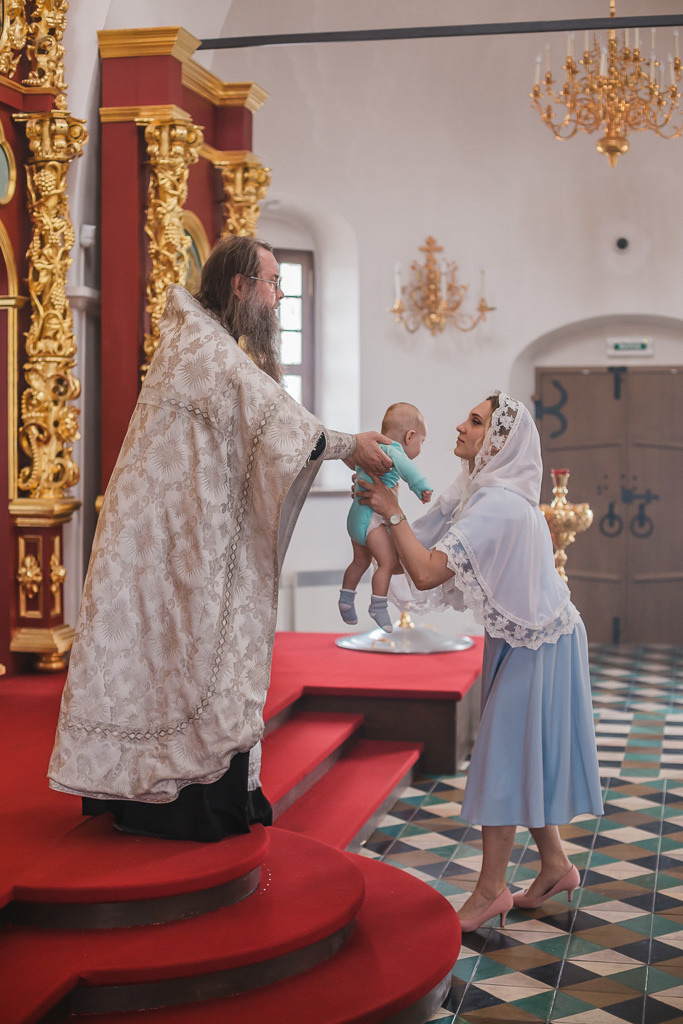 Крещение Дмитрия. Семейный фотограф Николаева Ольга