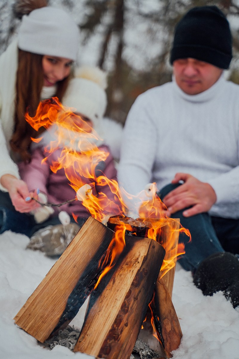 Зимняя фотосессия в лесу. Фотограф в Самаре Екатерина Кроз