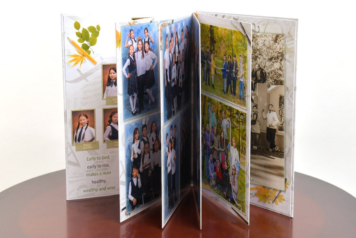 Фотокнига «English». Фотоальбомы для выпускников в Кызыле и республике Тыва