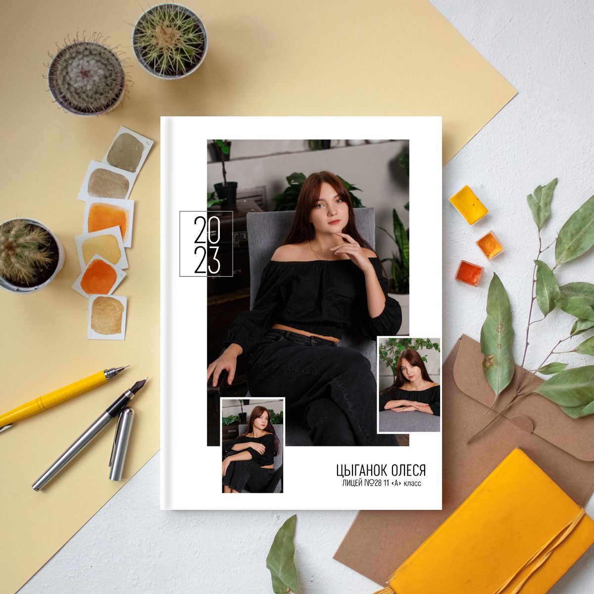 3 разворота 9кл. Детский, семейный и школьный фотограф Светлана Волжанина