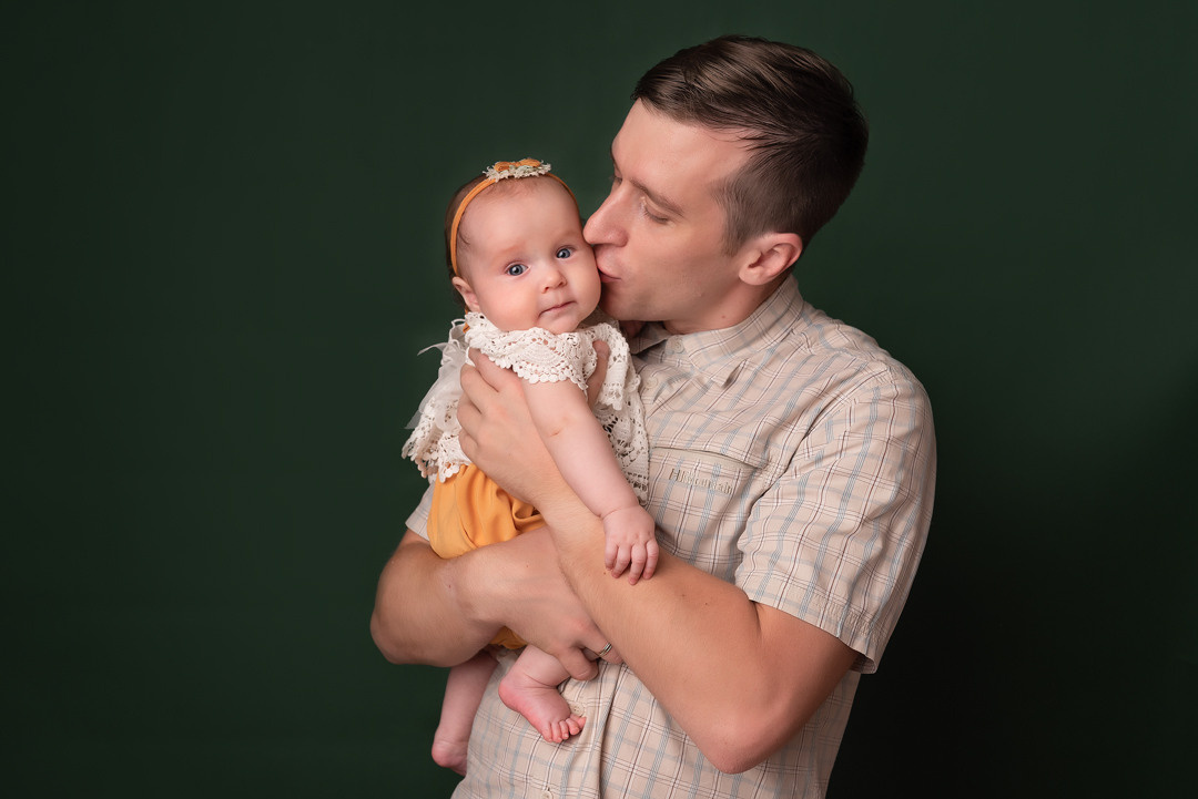 папин поцелуй