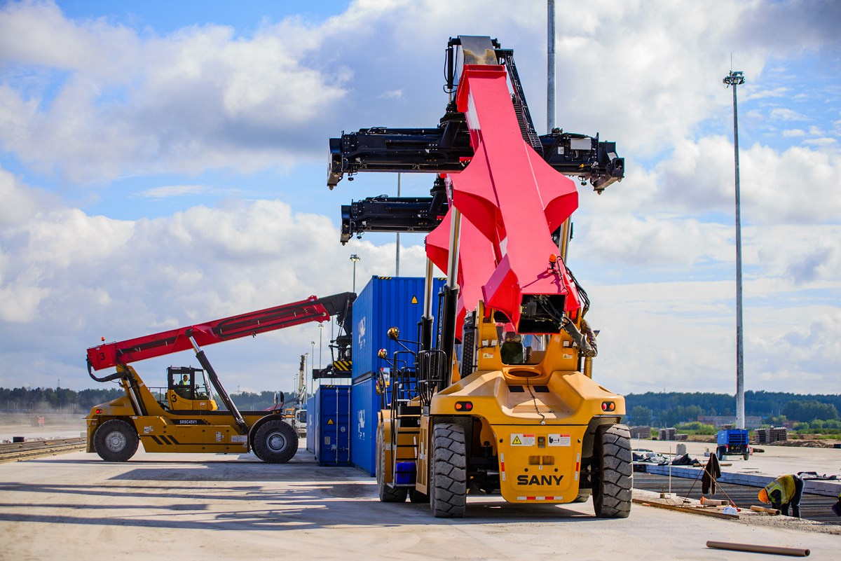 Транспортно-логистический терминал «Сибирский». Фотограф Сергей Сергеев