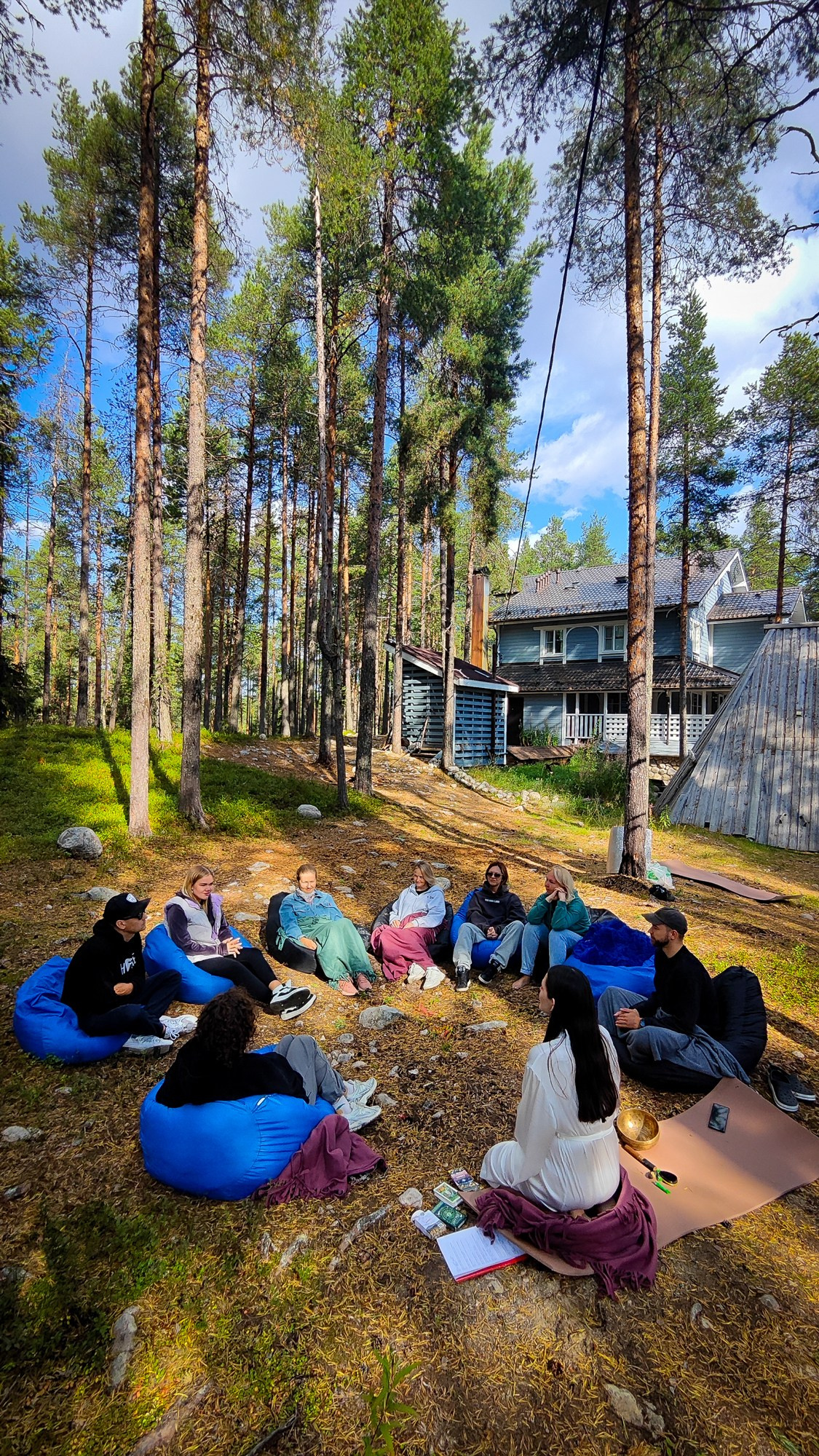 Репортаж с ретрита. Фотограф Ксения Соло