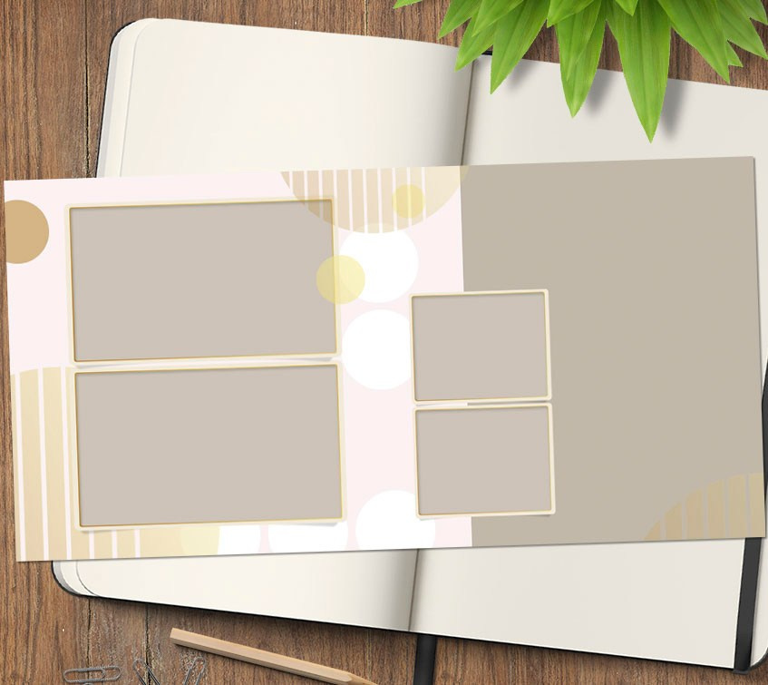 Макет фотокниги для школы «Золотые числа»