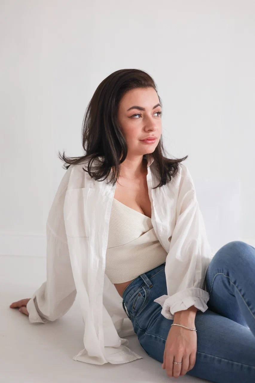 Фотосессия Ольги в светлом стиле. Фотограф ANNA GEREIHAN