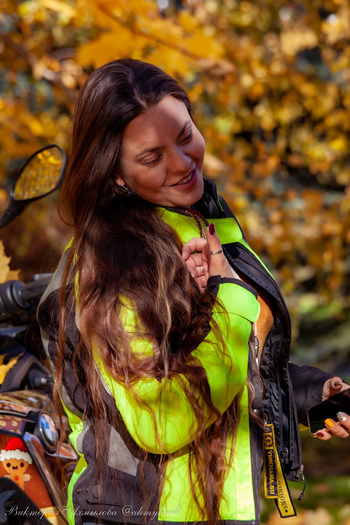 Маша Печенька (BMW GS1200). Виктория Ахмылова. Фотограф в Москве