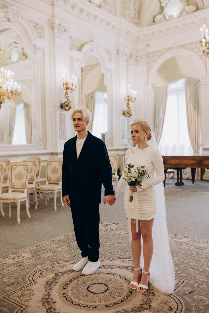 Саша и Вика | Дворец бракосочетания 1. Свадебный и love story фотограф в Санкт-Петербурге