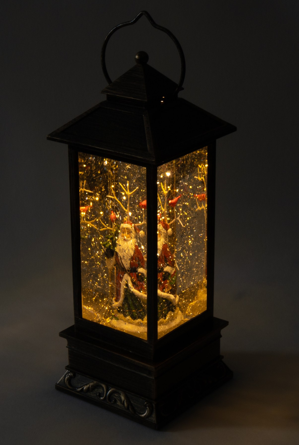 Ночник с дедом морозом подсветка 