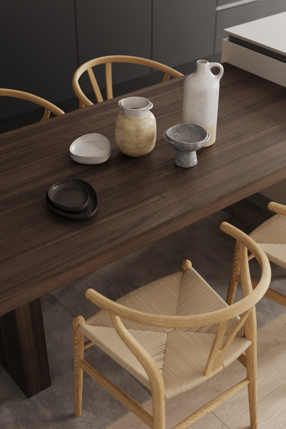 Minimalist apartment. 3d визуализатор интерьеров