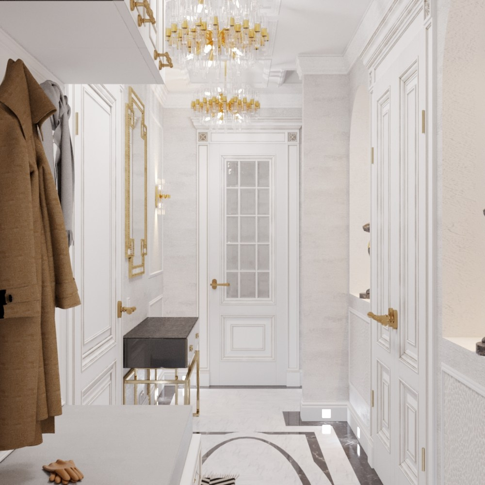 Визуализация прихожей. Главная