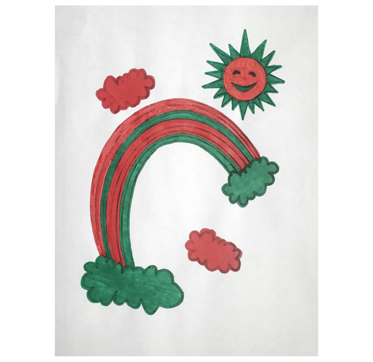 Drawings from the future (2023). Künstler Verstecktoff