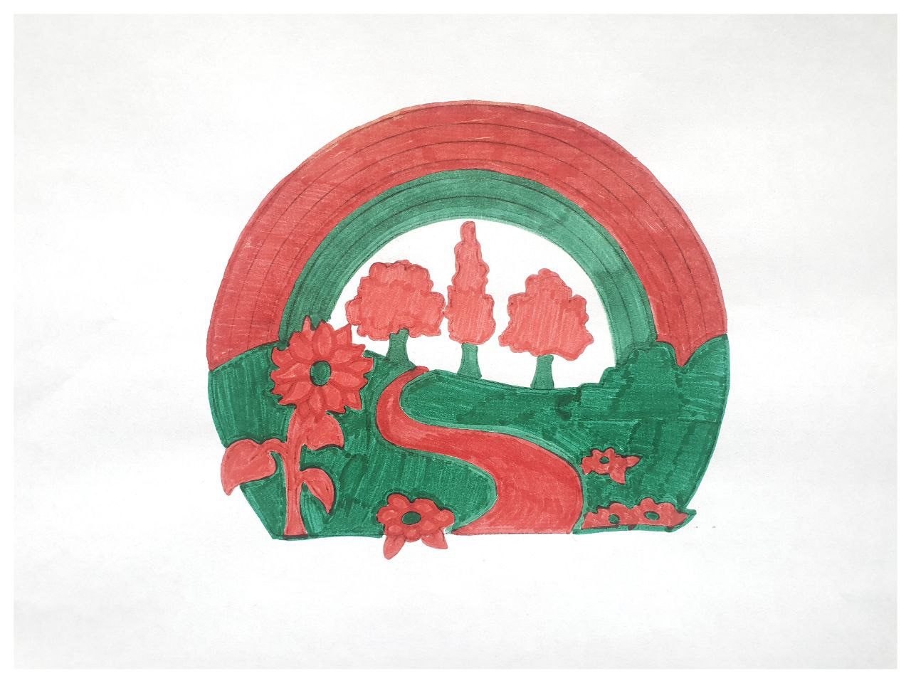 Drawings from the future (2023). Künstler Verstecktoff