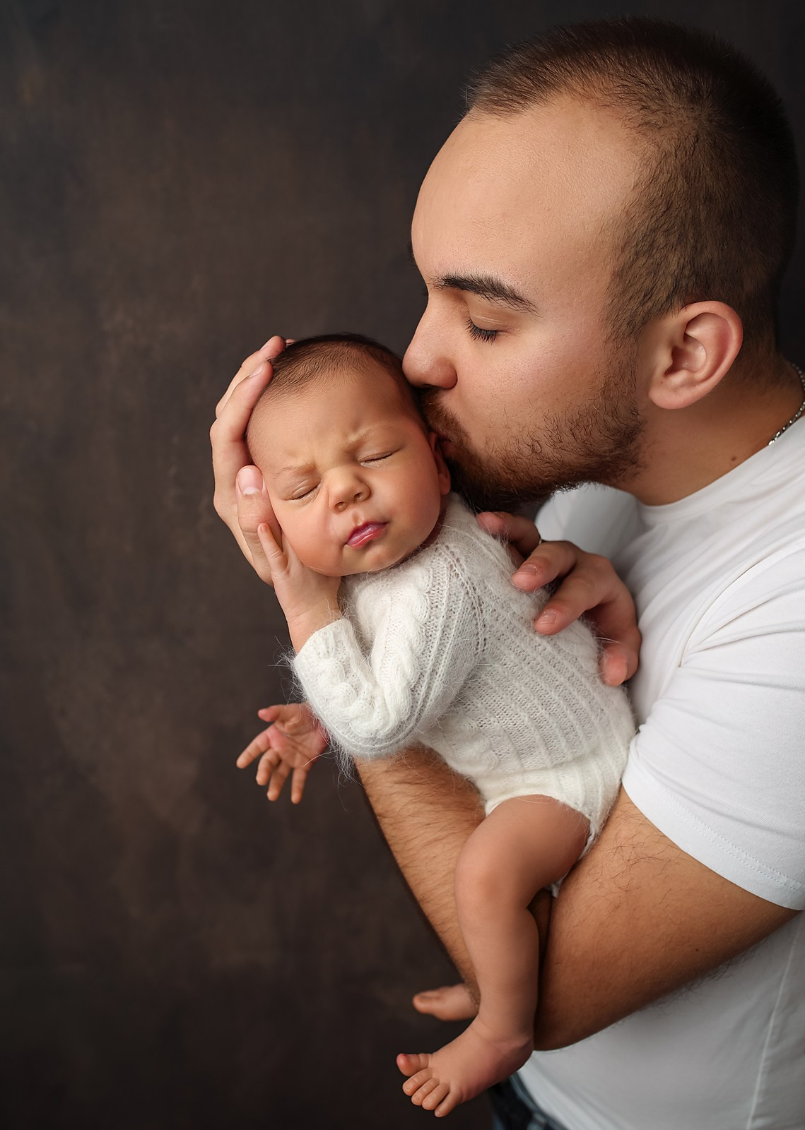 Семейные кадры. Фотограф новорождённых в Казани Нейля Гильмутдинова ньюборн