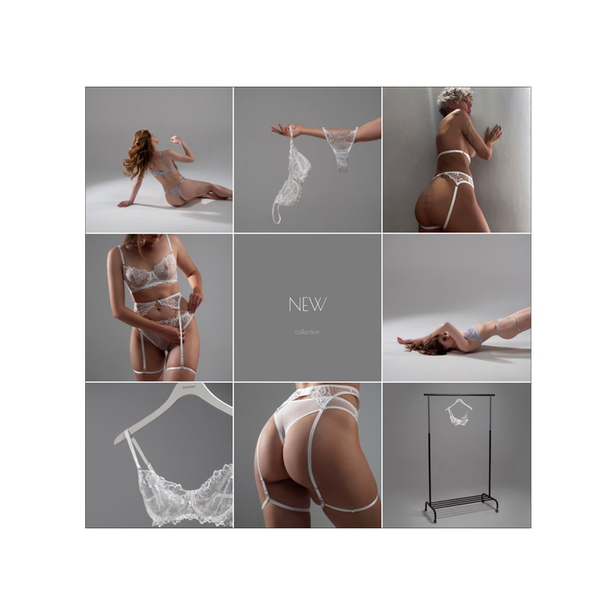 Визуал для бренда белья. Фотограф Кристина Берг