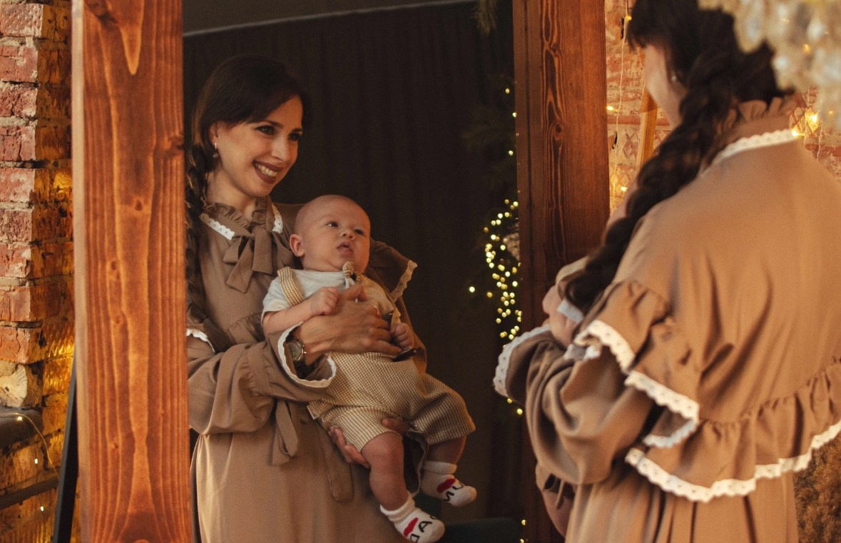 НОВОГОДНИЕ. Фотограф крещений, семейный фотограф Приходько Ксения