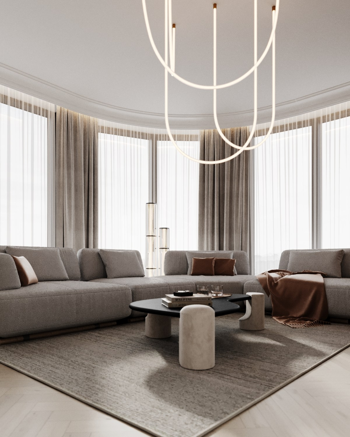 ЖК Victory Park Residence. Kod Interiors | Дизайнер интерьеров Кораблина Кристина