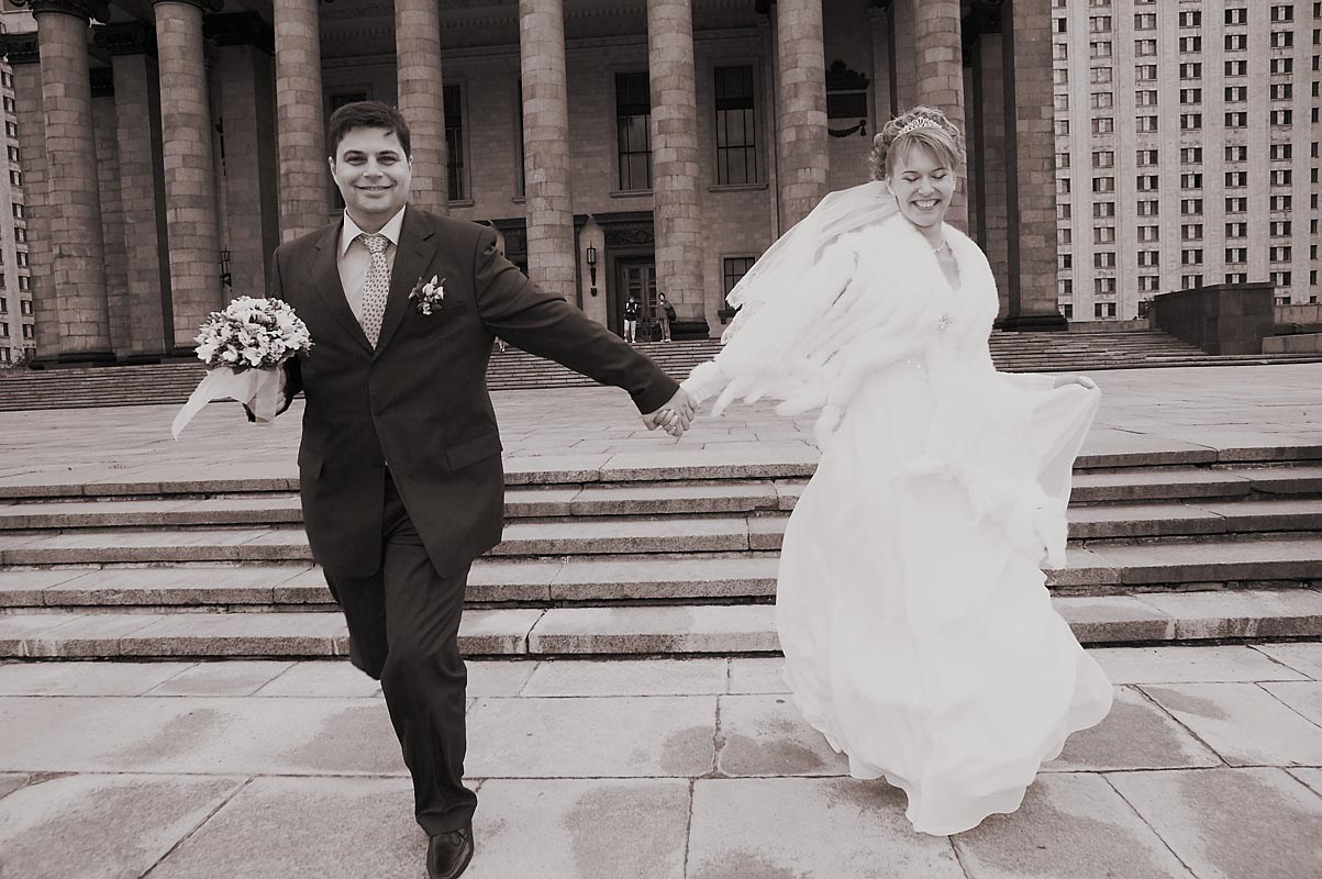 Свадьба Рита и Сергей Обработка в стиле 80-х. Skazka.wfolio.pro