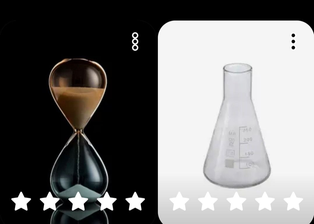 часы песочные - 460 руб     колба -  280 руб