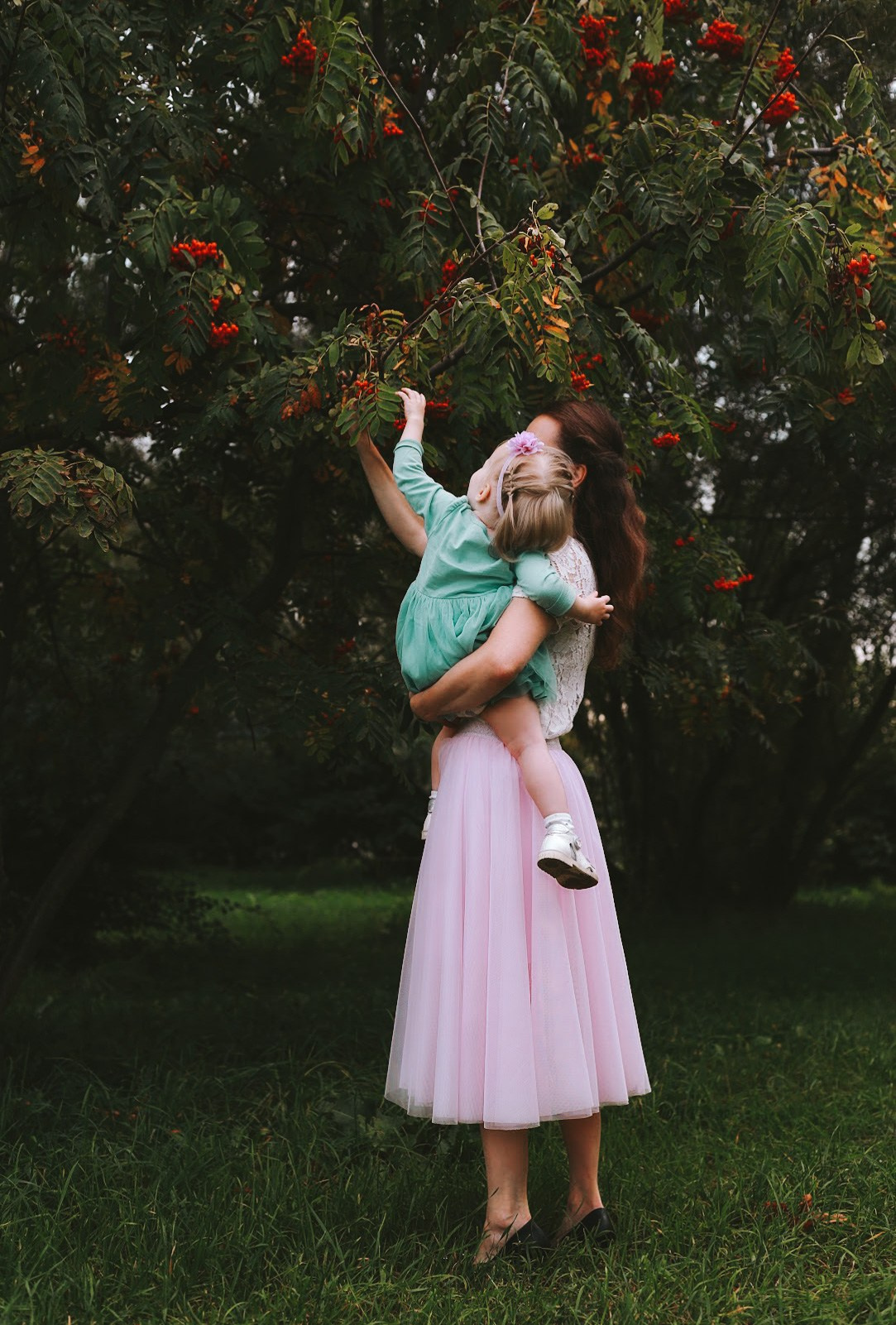 Алена и дочка Лиза. Семейный фотограф в Москве и МО Варвара Шаранова