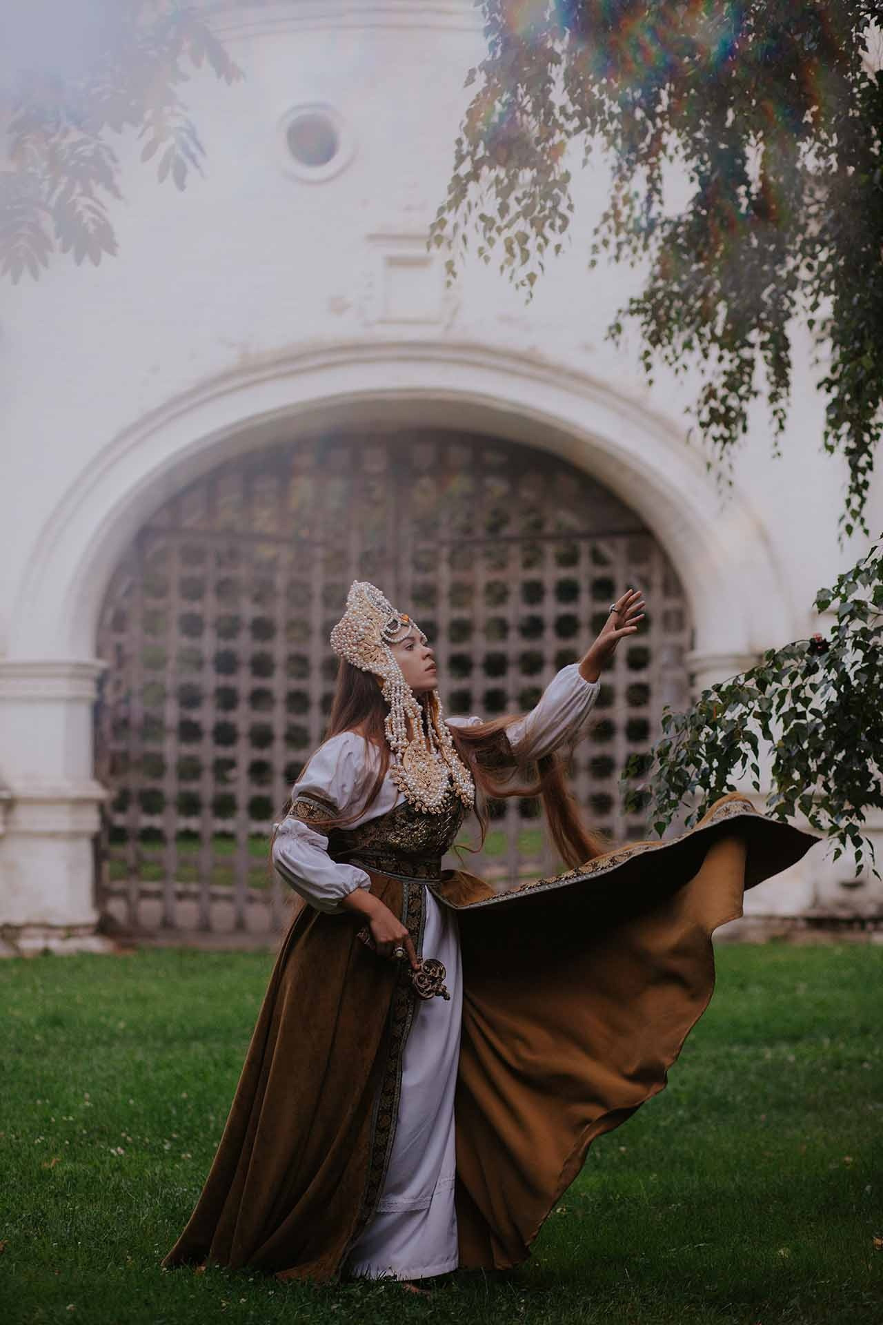 Княжна. Художественная винтажная фотография