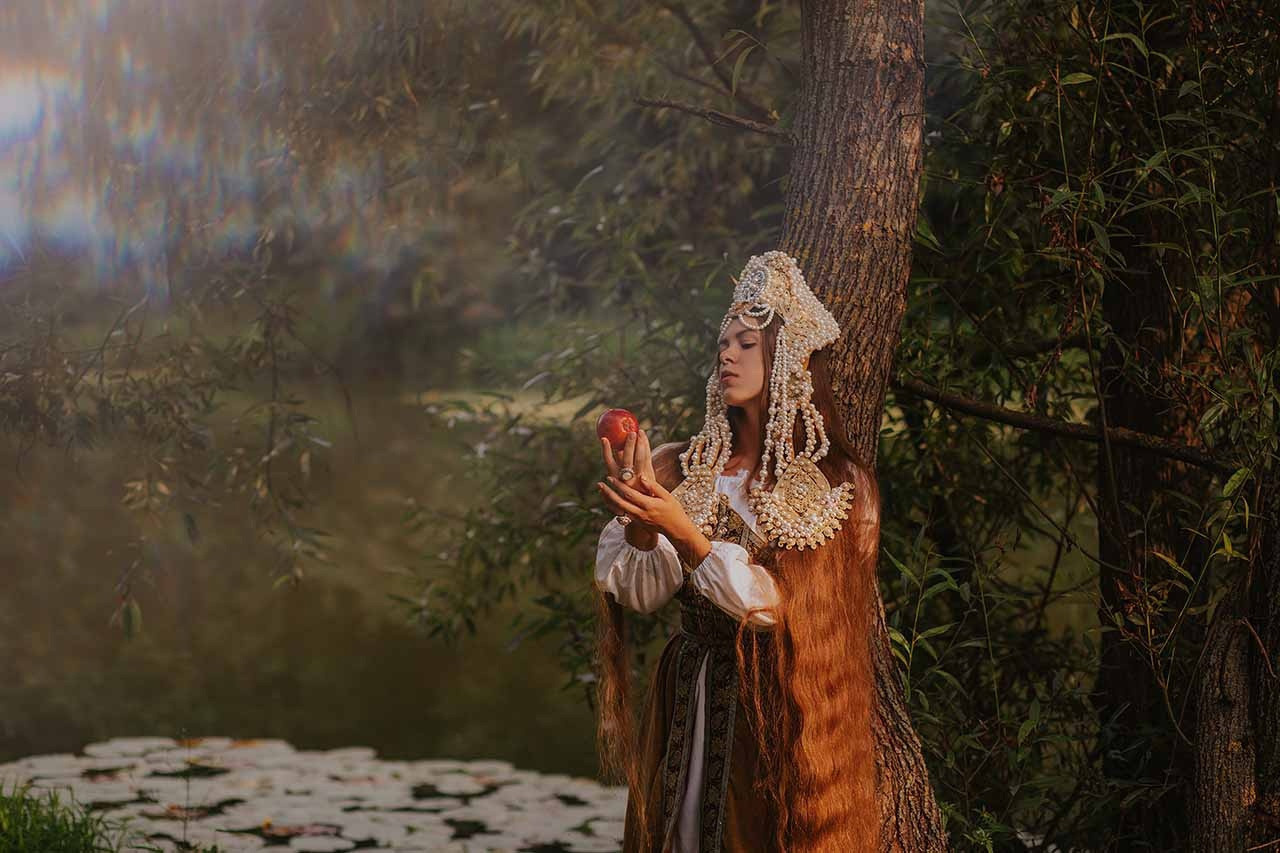 Княжна. Художественная винтажная фотография