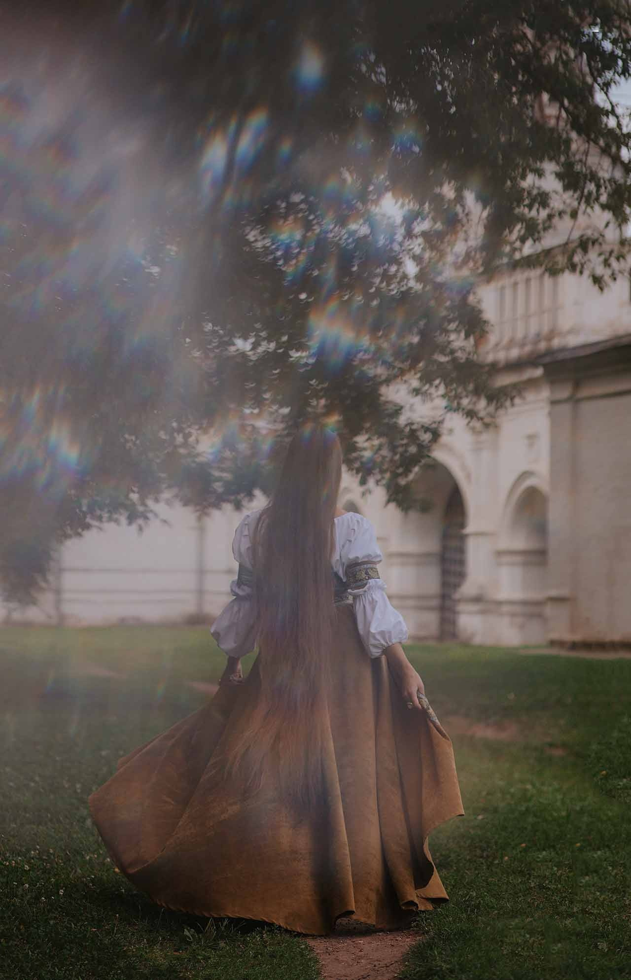 Княжна. Художественная винтажная фотография