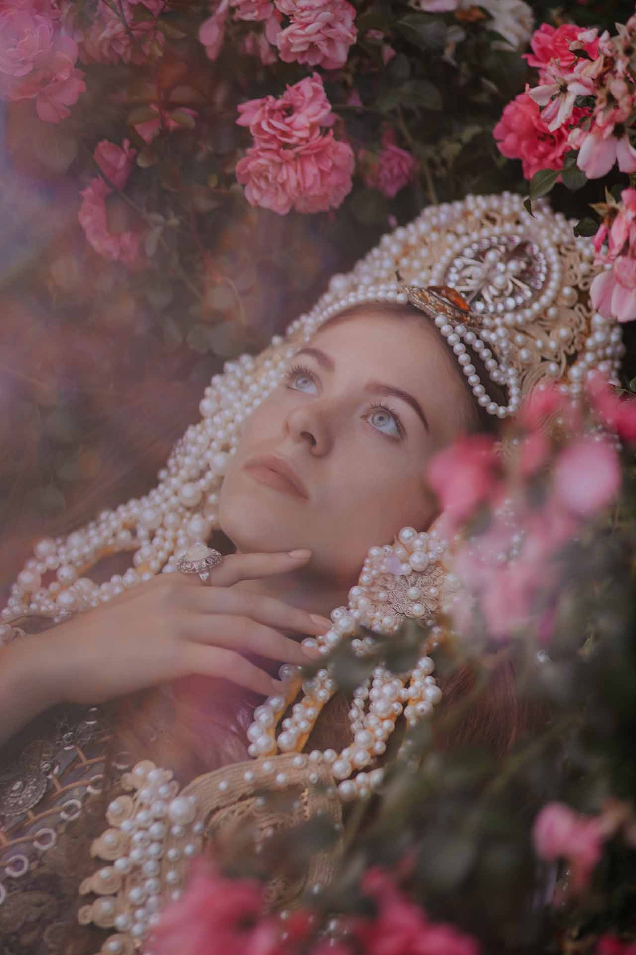 Княжна. Художественная винтажная фотография