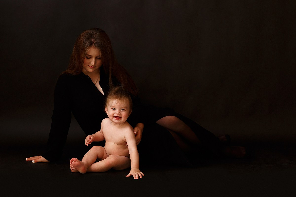 Фотопроект Total Black. Фотограф новорожденных Альбина Хухарева. Йошкар-Ола. Казань. Чебоксары