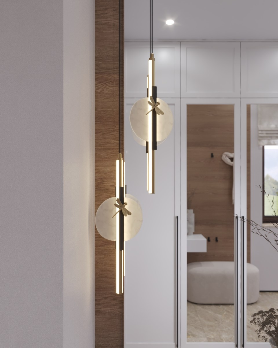 Визуализация прихожей в частном доме. 3D-визуализация интерьеров и мебели | Larionova.vis — для студий и дизайнеров