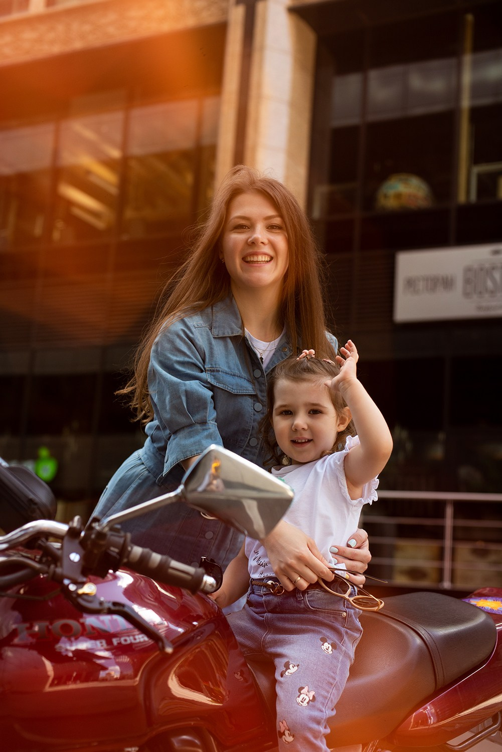 Семейная фотопрогулка. Семейный, детский фотограф в Москве Дегтярева Анастасия