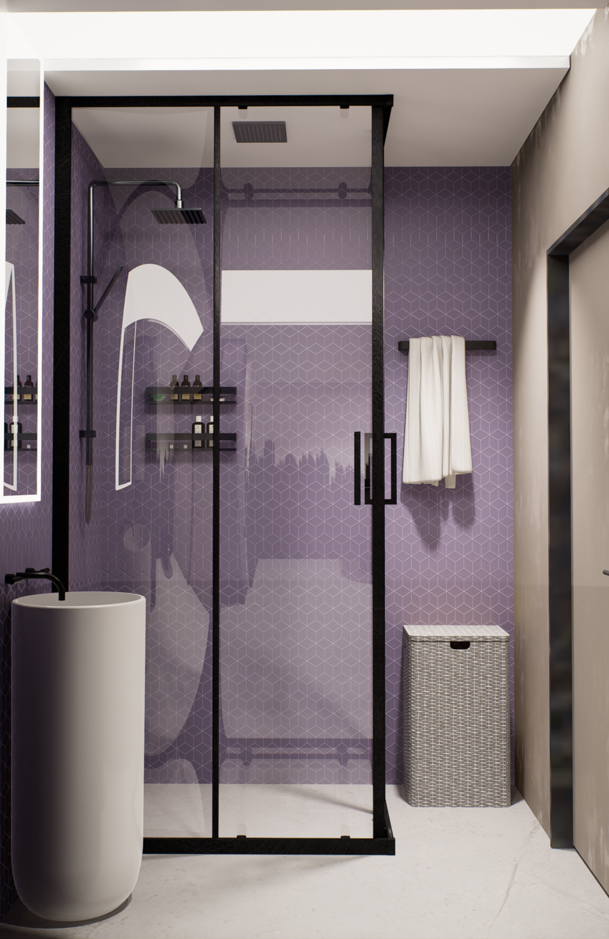 Санузел в стиле китч. Александра Койтова — Архитектор малоэтажных зданий в Новосибирске